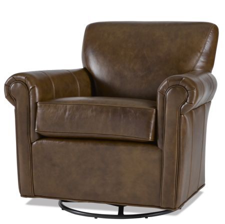 100SL Leather Swivel Chair